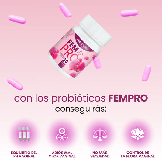 FEM PRO™ - Probióticos Femeninos