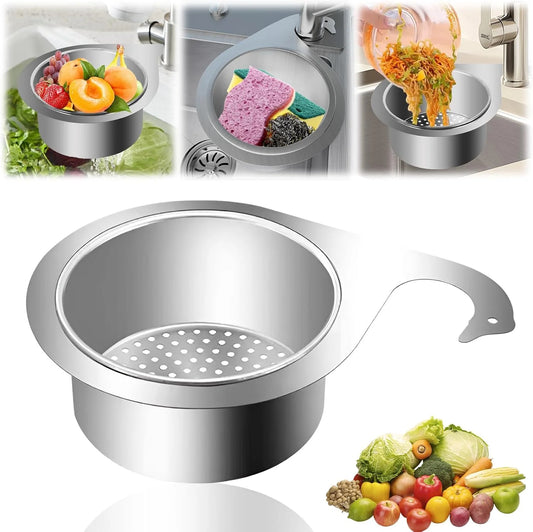 Coladora De Acero Inoxidable - Con Forma De Cisne Para Fregadero De Cocina