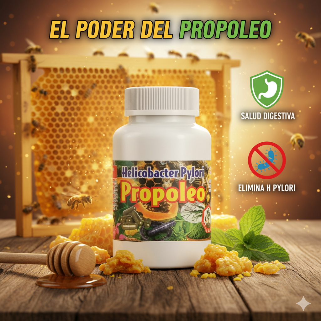 HELICOBACTER PYLORI + PROPOLEO