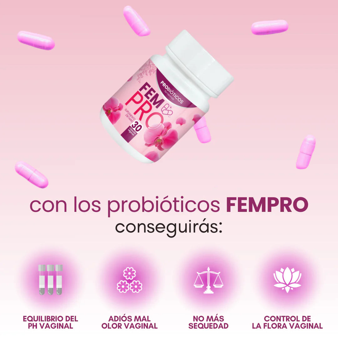 FEM PRO™ - Probióticos Femeninos