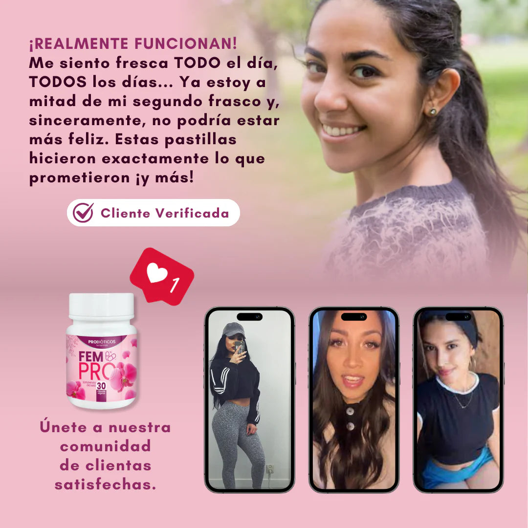 FEM PRO™ - Probióticos Femeninos