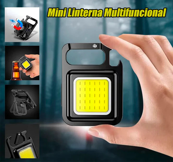 FlashLight | Linterna LED Mini Multifuncional Recargable por USB