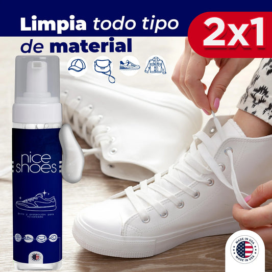 NICE SHOES LIMPIEZA EN SECO, RÁPIDA Y EFICAZ