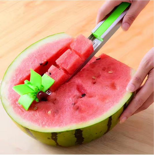 CORTADOR DE SANDIA en CUBOS  - ACERO INOXIDABLE